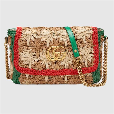 borsa gucci rafia|Borse in rafia da donna Gucci .